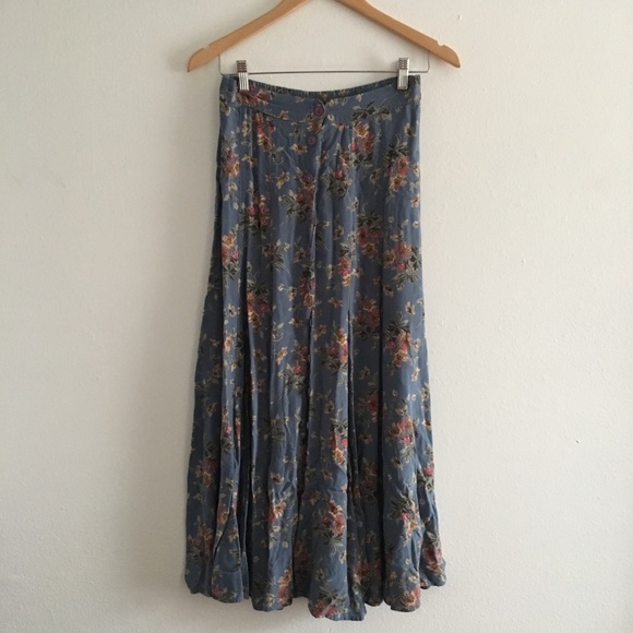 Clio Dresses & Skirts - Vintage Fall Floral Prairie Clio Skirt Clio Dresses & Skirts - Vintage Fall Floral Prairie Clio Skirt